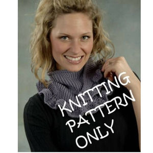 NWT Michelle Porter Plymouth Yarn 1939 Ruffled Scarf Shawl Knitting Pattern